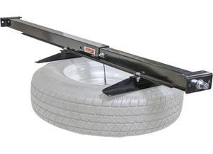 Extreme Max - Under Frame Retractable Sparetire Carrier Up To 16.5 Tires - 5001.5967