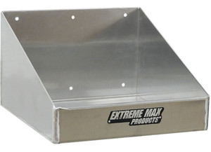 Extreme Max - Rag In A Box Alum Dispenser Storage Rack Organizer For Closed Race Trailer Shop Garage Storage Silv - 5001.6032