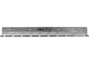 Extreme Max - Pneumatic Air Tool Rack Holder For Enclosed Race Trailer Shop Garage Storage Silver - 5001.6059