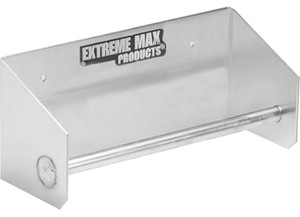 Extreme Max - Twopiece 9in Wallmount Alum Ratchet Strap Tiedown Hanger Silv - 5001.6188