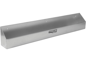 Extreme Max - Wallmount Alum Aerosol Storage Shelf For Closed Trailer Shop Garage Storage 12can Cap Silv - 5001.6487