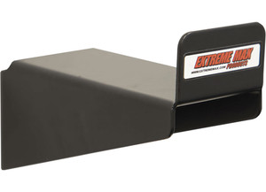 Extreme Max - Wallmount Aluminum Single Helmet Hook For Enclosed Race Trailer Shop Garage Storage Black - 5001.6652