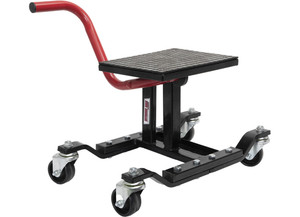 Extreme Max - Mechanical Lever Lift Stand W/locking Caster Wheels & Handle For Dirt Bikes Mini Bikes 300 Lbs Cap - 5001.6741