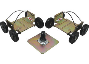 Extreme Max - Power Wheels Drivable Snowmobile Dollies Wide - 5800.0203