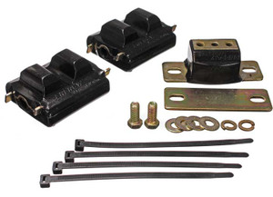 Energy Suspension - Motor & Transmission Mount Setblkperformance Polyurethanezinc Finish - 3.1122G