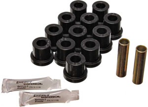 Energy Suspension - Rear Leaf Spring Bushing Set W/spring Cushionsblkperformance Polyurethane - 3.2104G