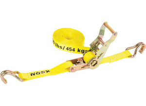 Erickson - 1in X 15ft 3000lb Ratchet Strap Bulk Yellow - 51316