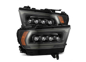 AlphaRex - 1923 Ram 1500 (mk Ii 2500 Style) Nova Series Led Projector Headlights Alpha Black - 880577