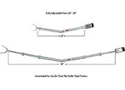 Extreme Max - Transom Saver Hardware Kit - 3001.1068H