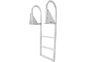 Extreme Max - Hd 3step Flipup Dock Ladder Welded Alum Frame 21in Wide Steps 300 Lb Cap - 3005.347