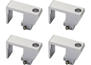 Extreme Max - Pontoon Rail Mount Fender Holder For Up To 1/2in Fender Line (pack Of 4) - 3005.3878.4