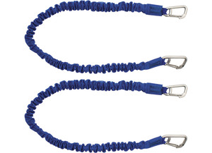 Extreme Max - 72 Covered Bungee Cord Withstainless Snaps 2pack Blue - 3006.2798