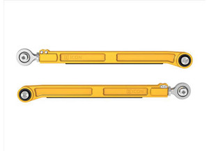 Icon Vehicle Dynamics - 22c Tundra/23c Sequoia/24c Tacoma Billet Rear Lower Link Kit Gold Anodizing - 54002G
