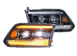 Morimoto Lighting - 1118 Ram 1500/0918 Ram 2500/3500 Xb Led Projector Headlights - LF520-ASM