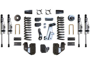 Maxtrac Suspension - 1418 Ram 2500 4wd Basic 4in Lift Kit W/ Radius Arm Brackets & Vulcan 2.0 Reservoir Shocks - K947241VR