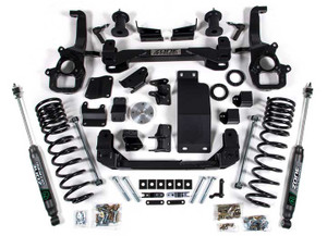 Zone Offroad - 2025 Ram 1500 4wd 6in Front 5in Rear Suspension Lift System  Large Bore  Nitro - D150N