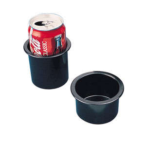 Sea Dog - Drink Holder Flush Mount Black 3in - 588010