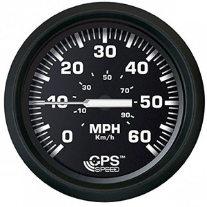 Riverside MFG. - Euro Speedometer Gps(60 Mph)studded4in Black - 32816