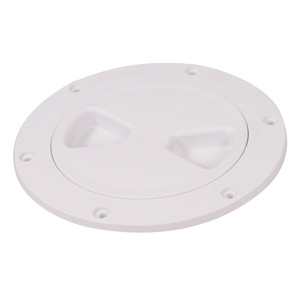 Tempress - 6in Screw Out Deck Plateswhite - 43130