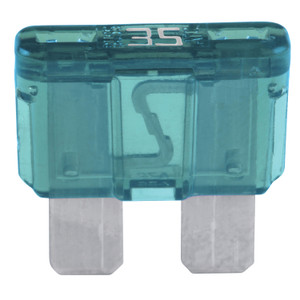 Bussmann Division - Atc Fastacting Blade Fuse(nonindicating) 35 Amp Bluegreen(pack Of 5) - ATC-35