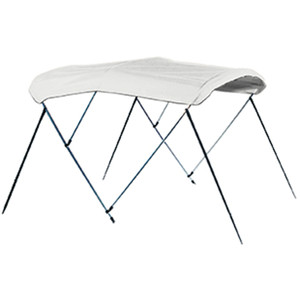 Carver Covers - Canvas & Boot For 55604  White Vinyl - 604WV