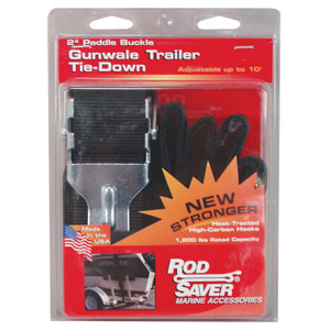 Rod Saver - Precision Cut - Paddle Buckle Gunwale Tiedown2in X 13ft - PBGW13
