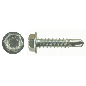 AP Products - 1/4 Hex Washer Headself Tapping Zinc Plate 8 X 3/4 (100/ctn) - 012-DP100 8 X 3/4