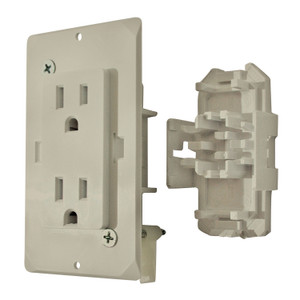 Valterra - 15 Amp Decor Receptacle With Cover  Ivory - DG15IVVP