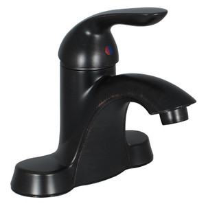 Valterra - Bathroom Faucet 4in Hybrid Tall 1 Lever Ceramic Disc Rubbed Bronze - PF232521