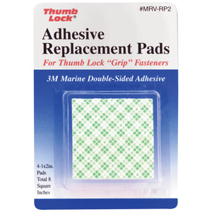Ready America - Grips Adhesive Replacement Pad2in X 4in Can Make Up To 4 Pads - MRV-RP2