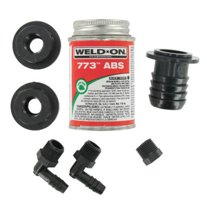 Valterra - Abs Tank Fill Kit Straight Barbed Fill With Cement - RK908