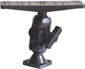 Scotty Fishing Marine - 21/4in Ball Mount With Fish Finder/chart Plotter Plate - 173