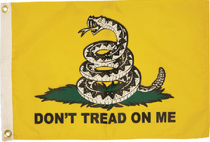 Taylor Made - Donint Tread On Me 12x18 Flag - 1617