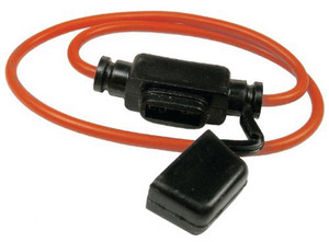 Pico Wiring Accessories - Atm Mini Fuse Holder With Dust Cap & 10in Wire10 Amp - 0965PT