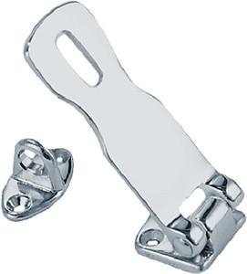 Perko - Chromeplated Hasp33/4in Length X 1in Width X 1/4in Padlock Clearance - 1198DP3CHR