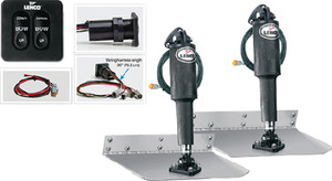 Lenco Marine - Standard Trim Tab Kit With Standard Integrated Switch9in X 12in - 15104-102