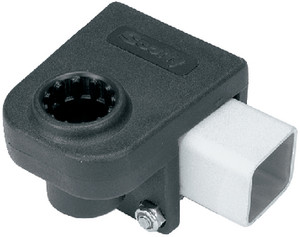 Scotty Fishing Marine - Square Rail Mount 11/4in - 0243-BK