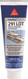 Sika - Sikaflex 291 Lot White Long Open Time Marine Sealant  3oz - 610564