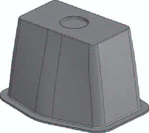 Stromberg Carlson - 5 Pk Base Pad Peak For Scissor Or Stab Jacks 4000 Lb Capacity - JBP-813.5