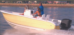 Carver Covers - Boat Cover Vhull Center Console O/b 17 ;w/high Bow Rails ;mist Gray - 70017S-11