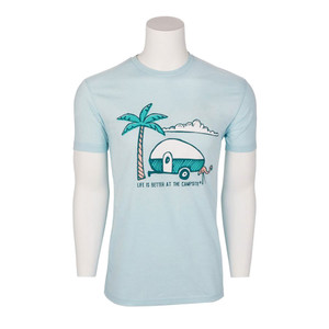 Camco - Libatc Shirt Ice Blue Palm Tree S - 53335