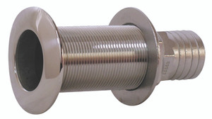 Whitecap - Stainless Steel Thruhull With Barb11/2in Hose 5/8in Hull Thickness - 6545