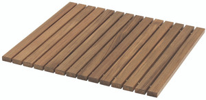 Whitecap - Teak Roll Up Shower Mat - WT63108