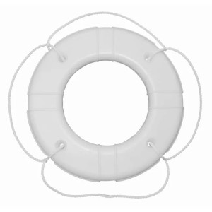 Taylor Made - 24in White Polyethylene Shell Life Ring - 567