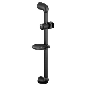 Dura Faucet - Rv Shower Slide Bar  Matte Black - DF-SA300P-MB