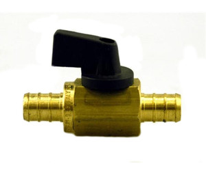 Esco Elkhart Supply - 1/2in Brass 1/4 Turn Ball Valve - 51201