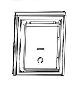 Norcold - Upper Left Hand Panel Door Assembly - 627941