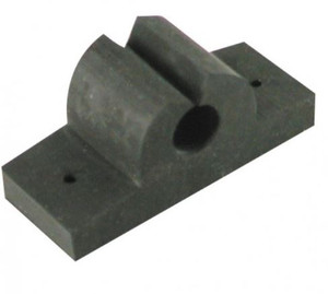 Whitecap - Pkgd 1in Black Rubber Tool/rod Holder - 3754BC