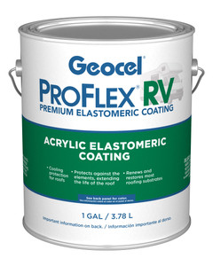 Geocel - Geocel Proflex Rv Elastomeric Roof Coating - KSRV41300-16
