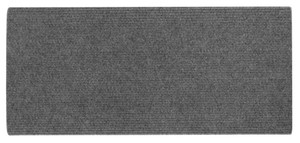 Newcorp - Polyester Rv Step Rug For 20in Wide Entry Steps22in Long X 20in Wide Includes Fastener Springs Gray - 209